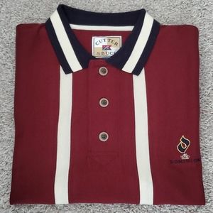 [NWOT] Cutter & Buck Striped Polo